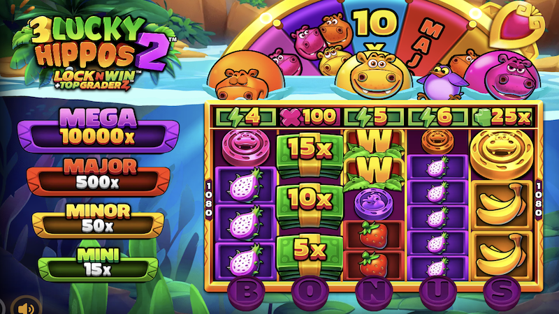 3 lucky hippos 2 gameplay