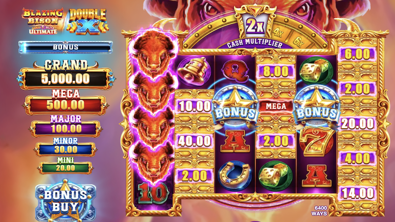 blazing bison ultimate gameplay