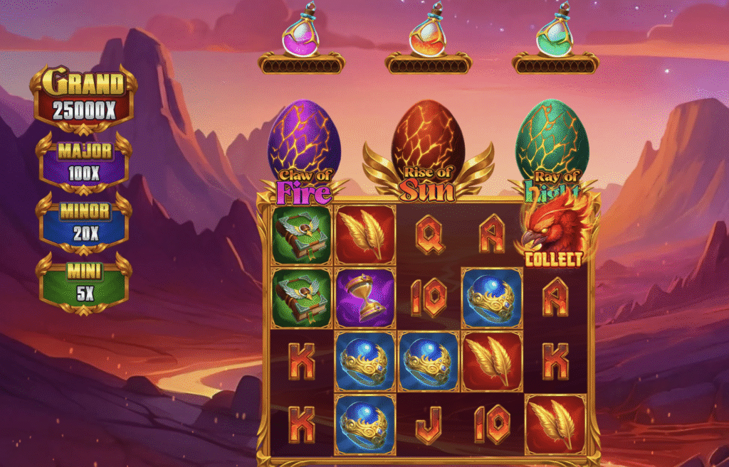 Phoenix Infernal Win gameplay