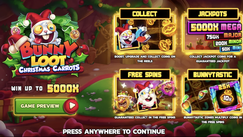 bunny loot christmas rules