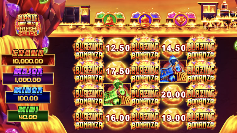 blazing bonanza gameplay