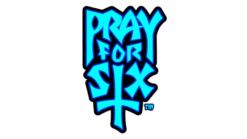 pray for 6 logo