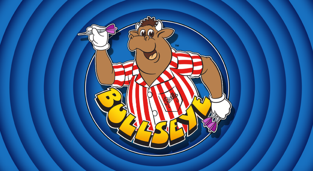 Bullseye slot with Bully the bull mascot